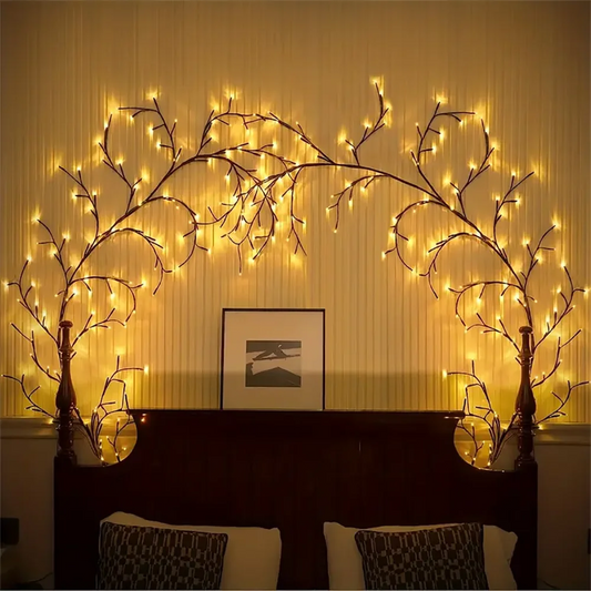 96LED Willow Vine Tree Branch Light