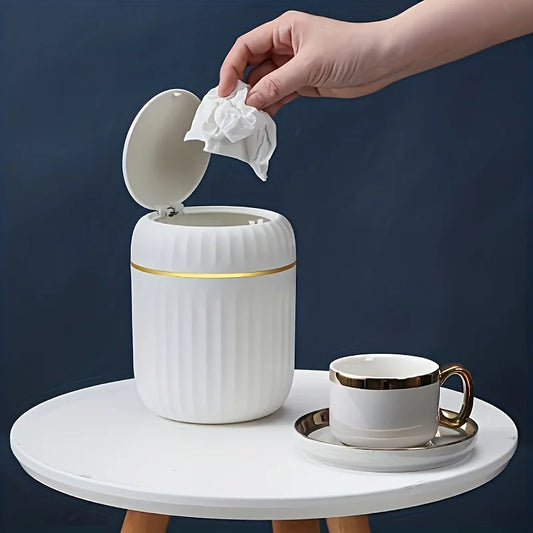 Mini Desktop Trash Can