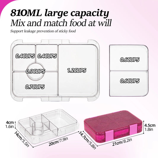 Portable Sealed Bento Lunch Box