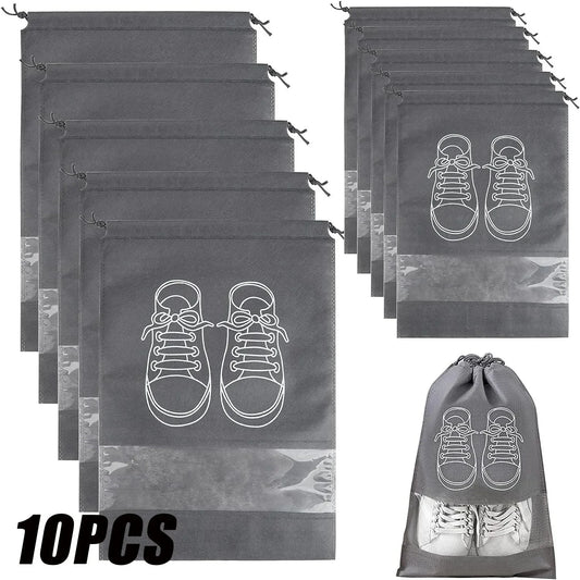 Non-Woven Shoe Storage Bags (5/10PCS)