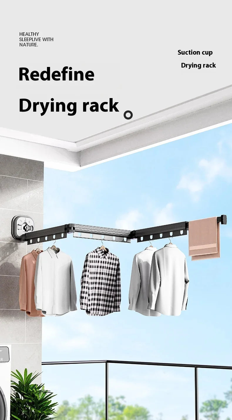 "360° Folding Wall-Mounted Clothes Drying