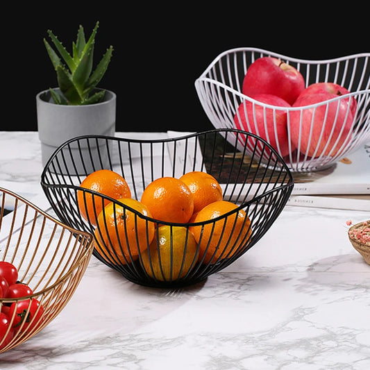 Nordic Metal Wire Fruit Basket