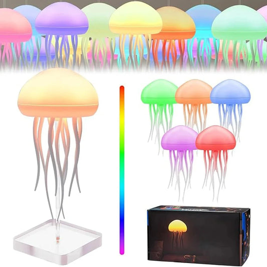 Cute Jellyfish LED Night Light RGB