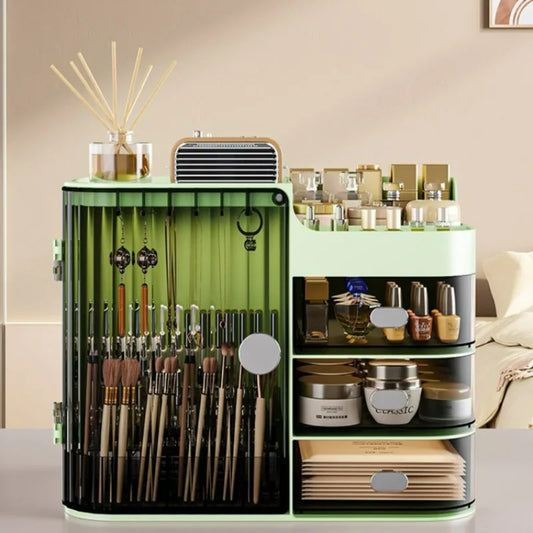 Drawer-Type Cosmetic Storage Box Organizer