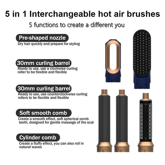 5-in-1 Hair Straightener & Multi Styler