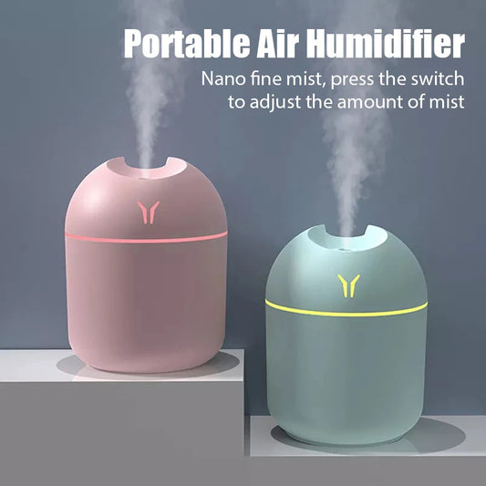Mini USB Aroma Diffuser & Humidifier – 250ML