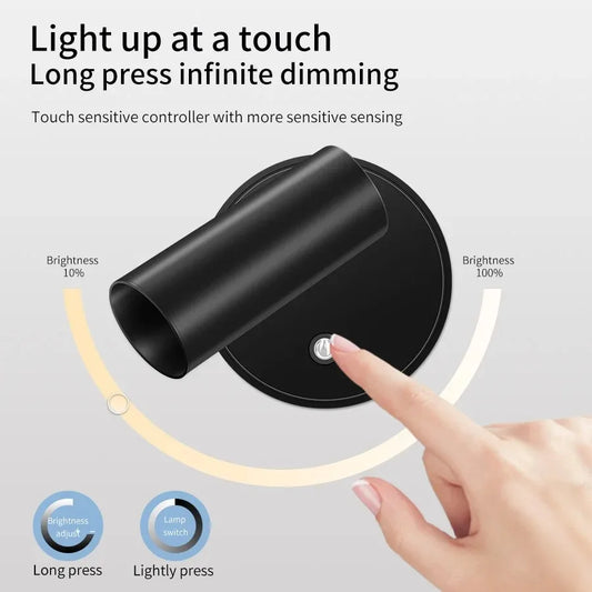 Magnetic USB Rechargeable LED Wall Light