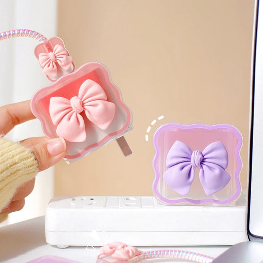 Cherry Flower Cable Protector Cover
