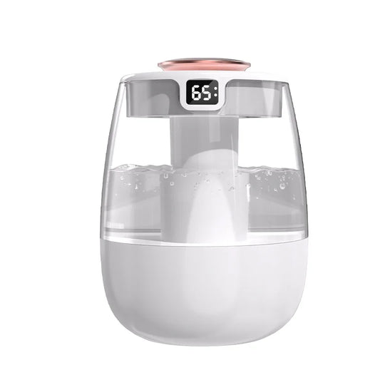 Double Spray Air Humidifier – USB Essential Oil Diffuser with Light for Home & Office
