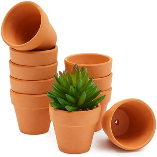 16pcs 1.8'' Terracotta Pots – Succulent & Cactus Planters with Drainage Holes, Perfect for Plants & Crafts