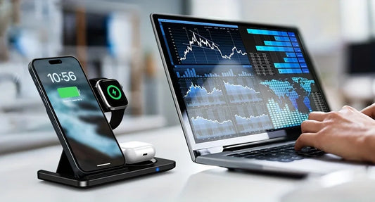 3-in-1 Foldable 30W Wireless Charging Station