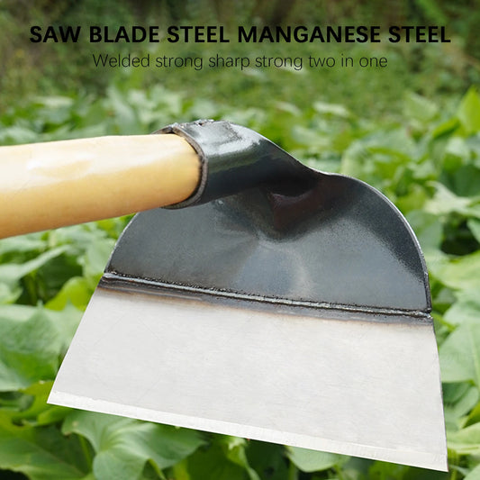 Farm Hoe Agricultural Weeding Tool – Heavy-Duty Gardening Hoe for Planting, Loosening Soil, and Tilling Vegetables