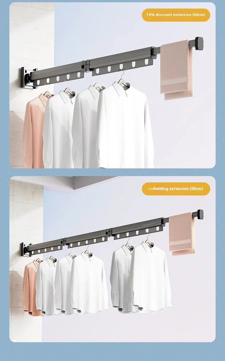"360° Folding Wall-Mounted Clothes Drying