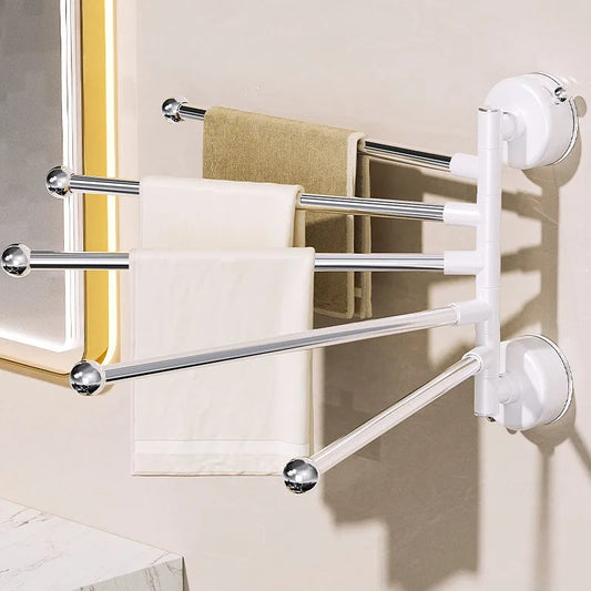 Multifunctional Rotating Towel Rack