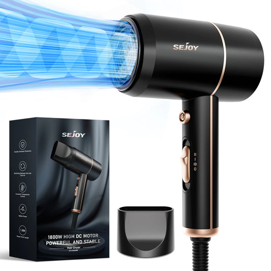 Sejoy 1800W Electric Hair Dryer with Negative Ion