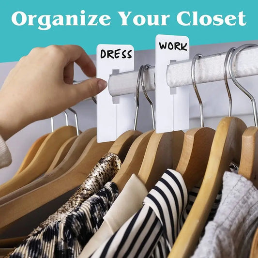 10PCS Reusable Clothes Size Dividers for Wardrobe