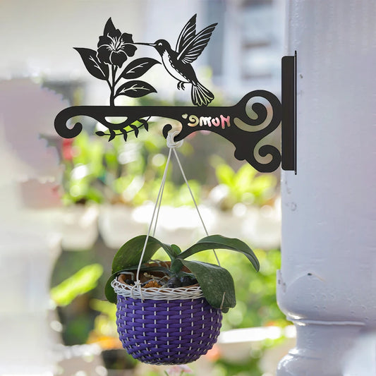 Aesthetic Bird Design Wall Plant Hanger