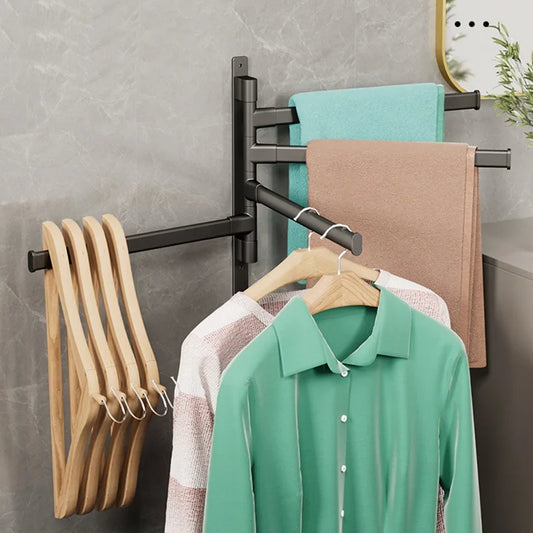 Rotatable Aluminum Towel Rack