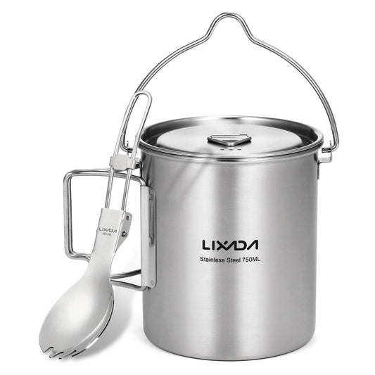 LIXADA Portable Stainless Steel Water Mug