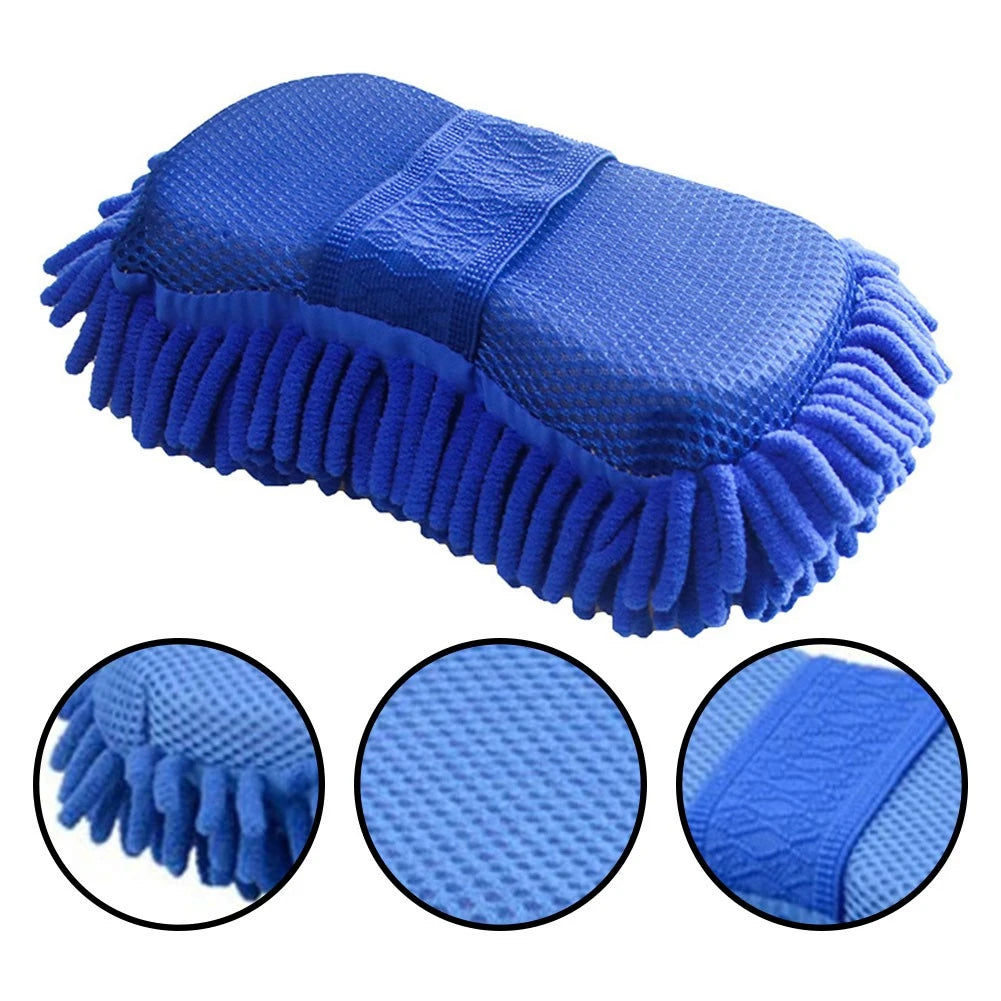 1pc Car Wash Glove Microfiber