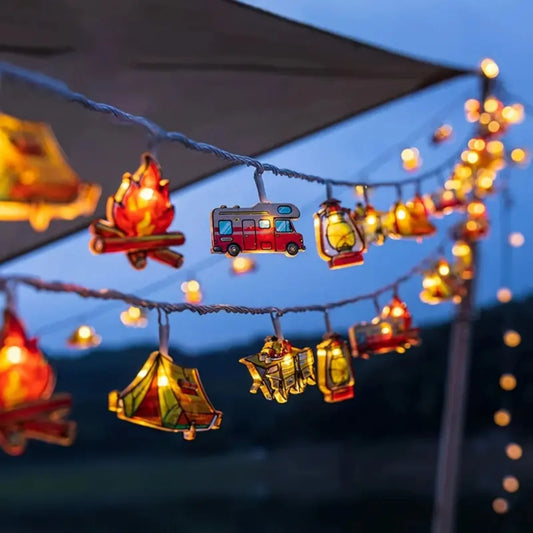 LED Camping Pattern String Light
