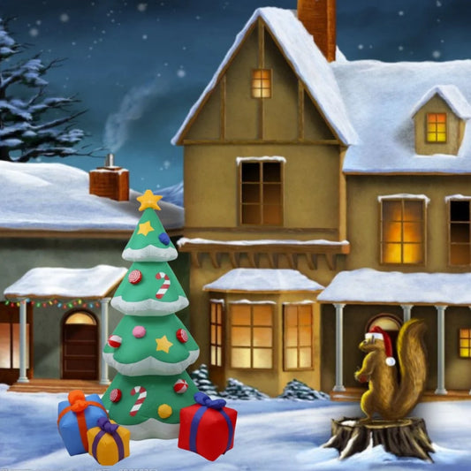 2.1M / 7FT Inflatable LED Christmas Tree