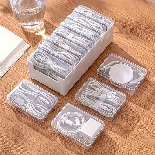 Cable Organizer & Storage Box Set