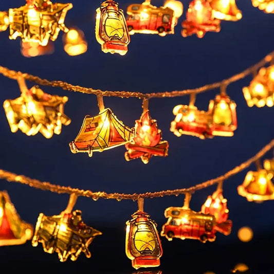 LED Camping Pattern String Light