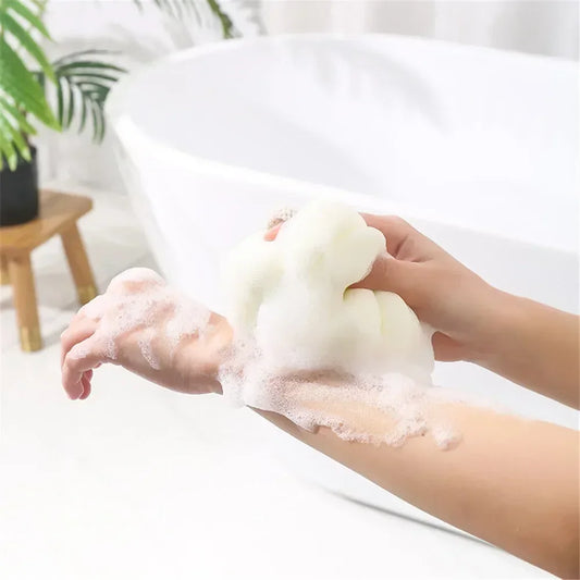Exfoliating Bath Bubble Ball – Soft Mesh Foaming Sponge