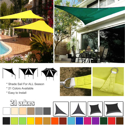 420D Triangle Sunshade Sail