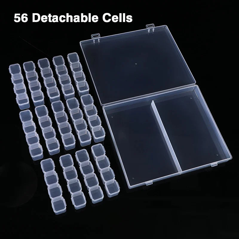 26/28/56 Grids Plastic Organizers Box