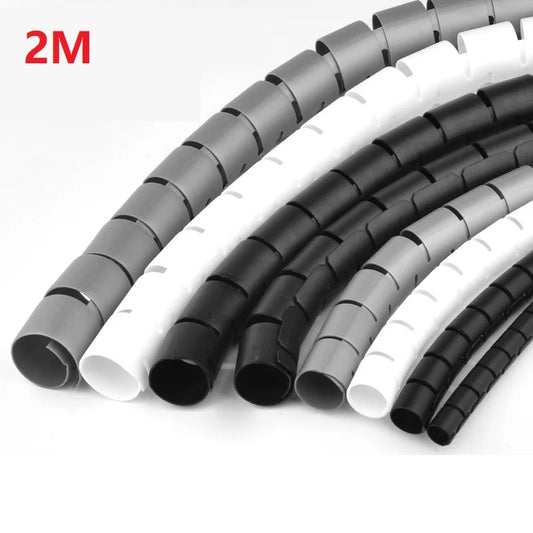 2M Flexible Spiral Cable Wire Protector (16mm)
