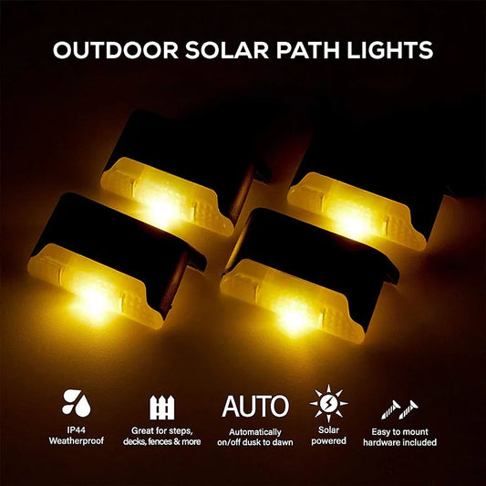 4PCS Solar Garden Lights IP65