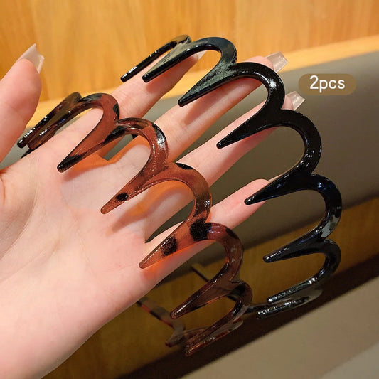 Internet-Red Anti-Slip Hair Clips