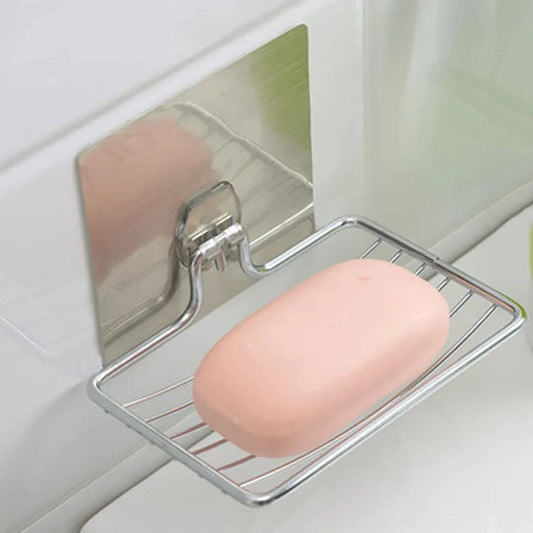 Stainless Steel Wall-Mounted Soap Rack