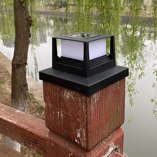 Solar Fence Post Cap Light