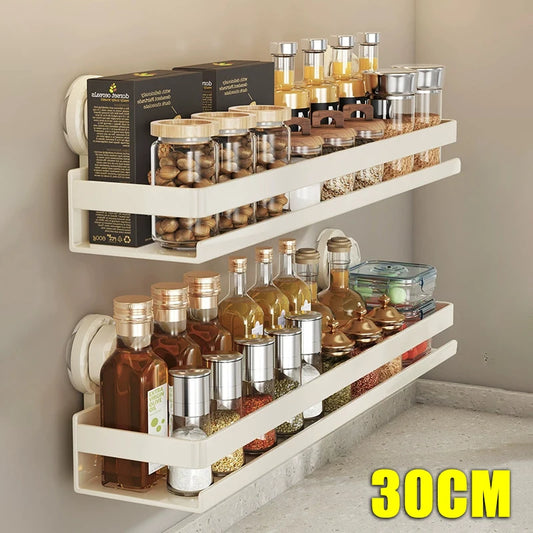 Suction Cup Kitchen & Bathroom Shelf