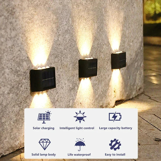 Solar Up & Down Wall Light