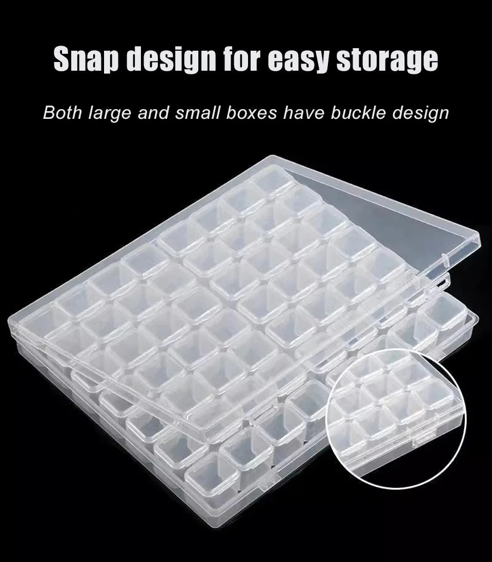 26/28/56 Grids Plastic Organizers Box