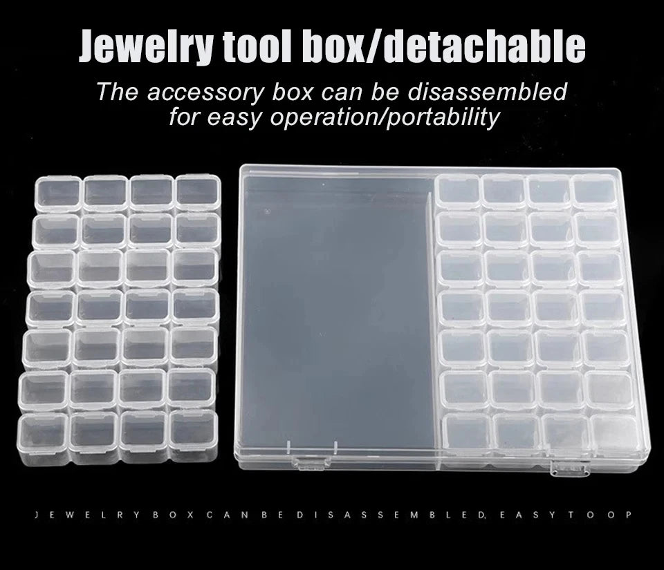 26/28/56 Grids Plastic Organizers Box