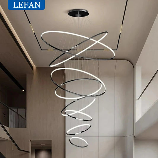 Modern LED Staircase & Living Room Pendant Light