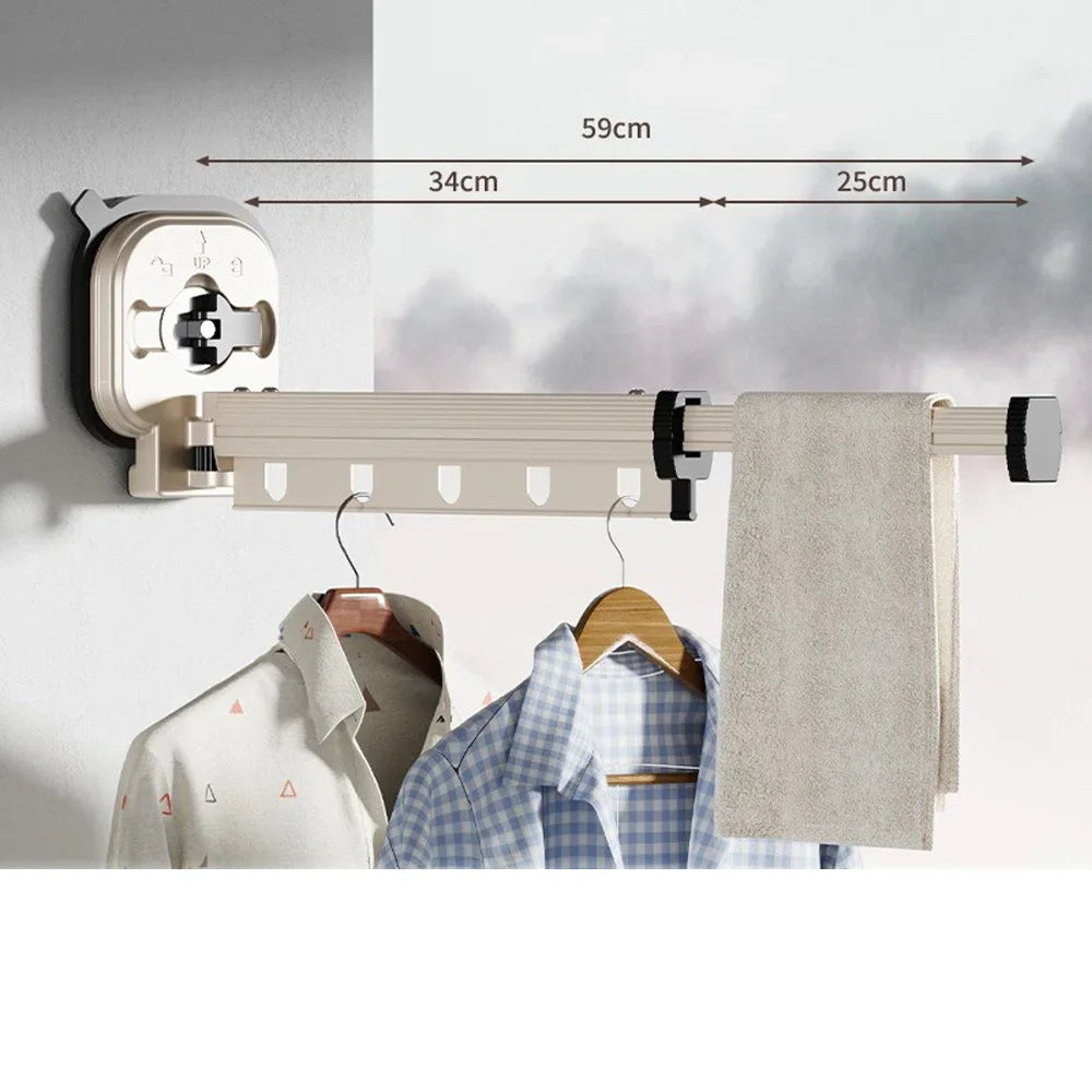 "360° Folding Wall-Mounted Clothes Drying