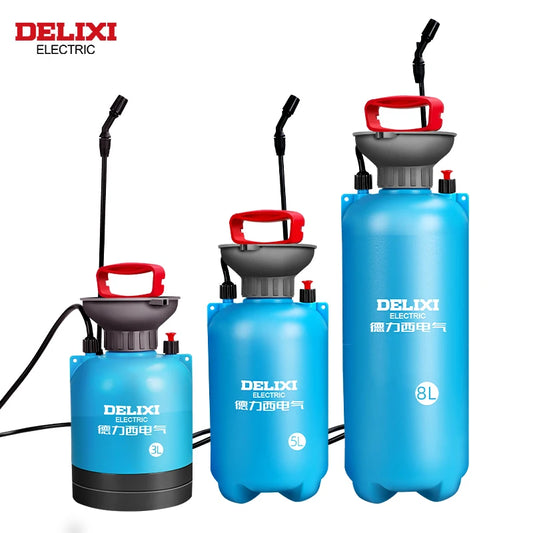DELIXI Electric Garden Sprayer – 3/5/8L Hand Pump