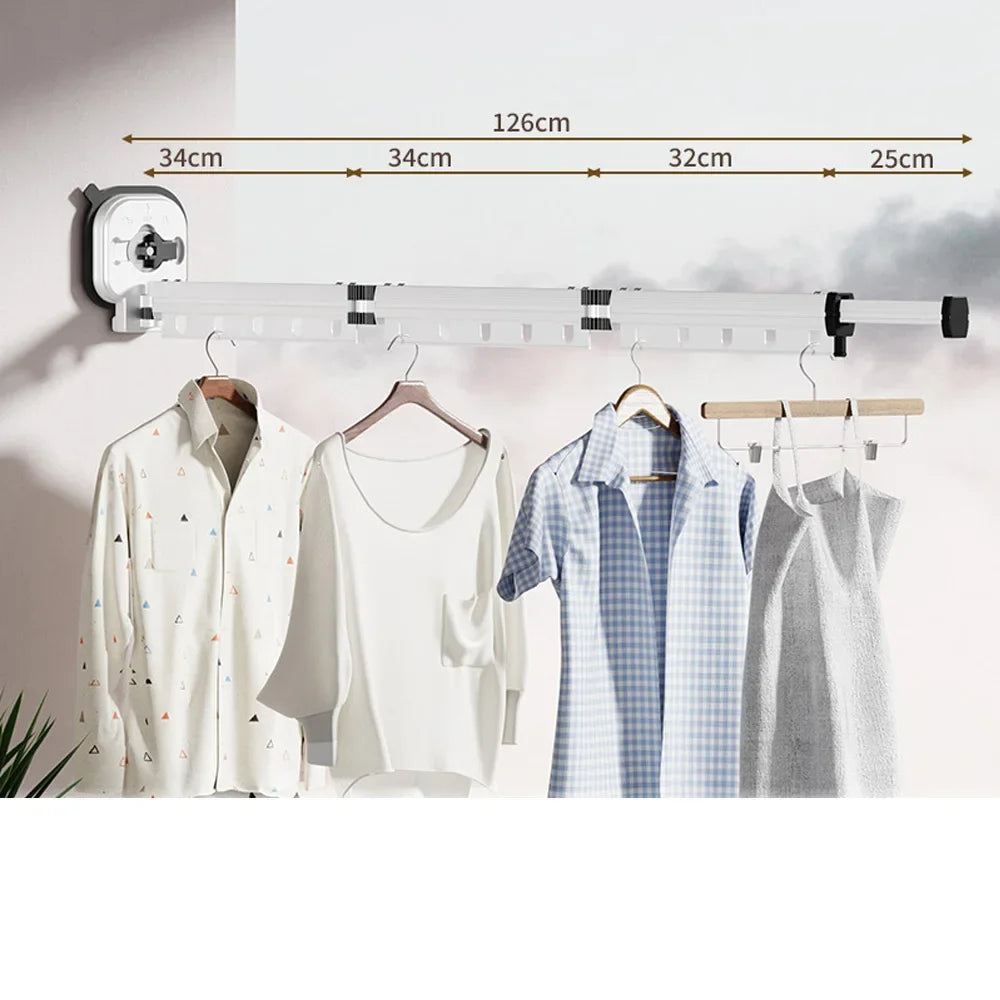 "360° Folding Wall-Mounted Clothes Drying