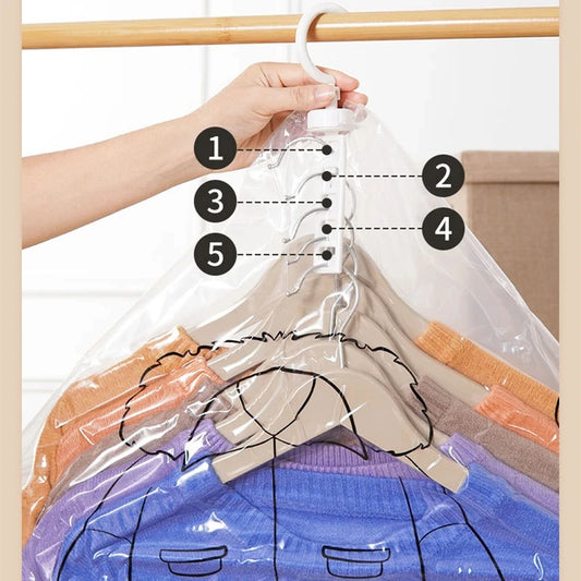 Hanging Vacuum Storage Bag for Clothing