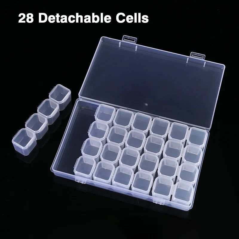 26/28/56 Grids Plastic Organizers Box