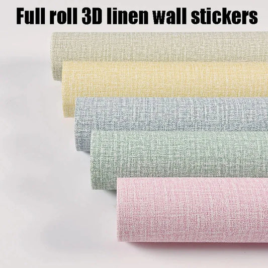 3D Foam PVC Wallpaper