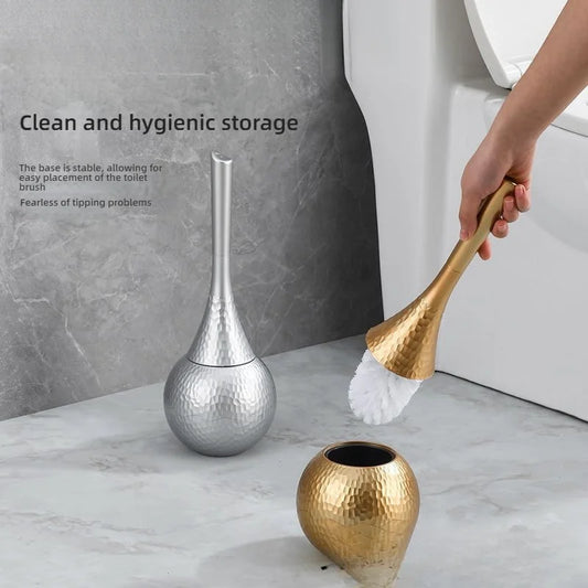 High-End Detachable Toilet Brush Set โ Replaceable Nylon Head