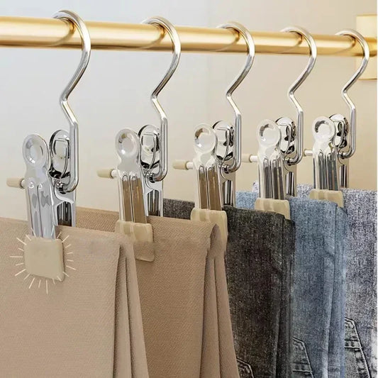 Stainless Steel Clothespins Set