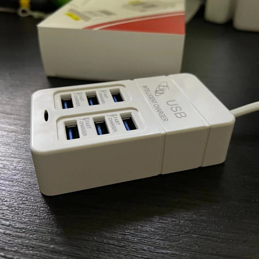 50W/35W 6/10-Port USB Fast Charging Power Strip